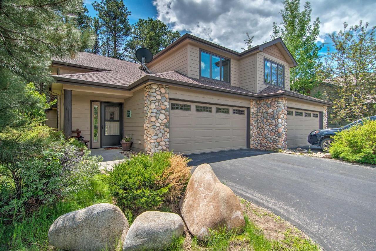 Spacious Estes Park Home On Big Thompson River! Exterior photo